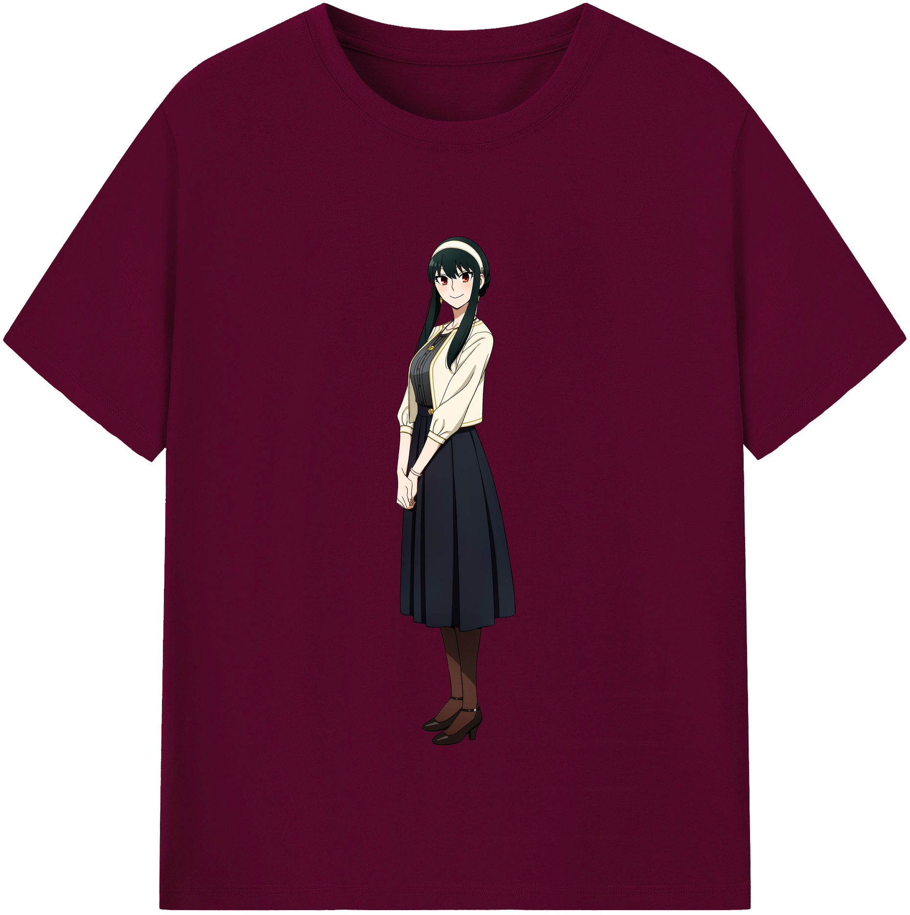 （画像用） SPY×FAMILY间谍家家酒 レディースカジュアルプリントTシャツ（綿100％）